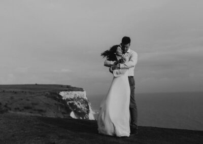 Shooting photos d'un elopement par Lesley S. Photography basé dans Les Landes