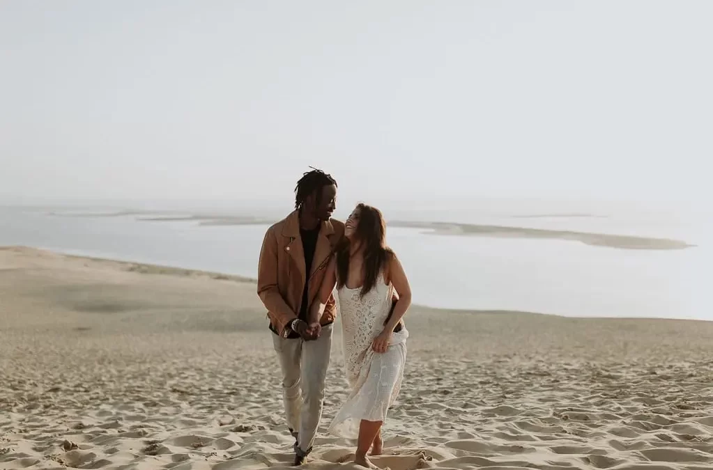 Une séance couple sur la Dune du Pilat