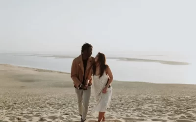 Une séance couple sur la Dune du Pilat